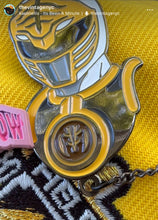 White Ranger Power Ranger Enamel Hat Pin With Sword