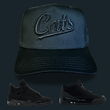 Black Cat Snapback Hat For Jordan Retro 4
