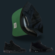 Black Cat Snapback Hat For Jordan Retro 4