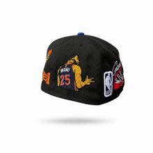 Black/Blue Knicks In 5 Custom Fitted Cap Pt. 2 True To Size