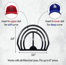 Black Hat Visor Curver